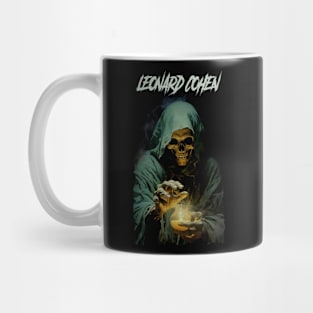 LEONARD COHEN MERCH VTG Mug